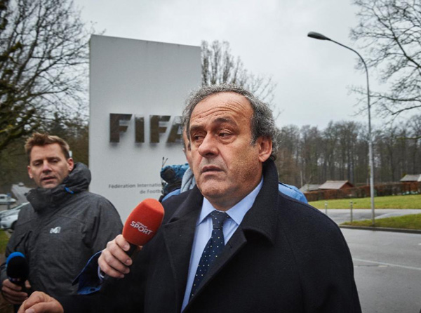 Platini appeals against ban amid resign calls