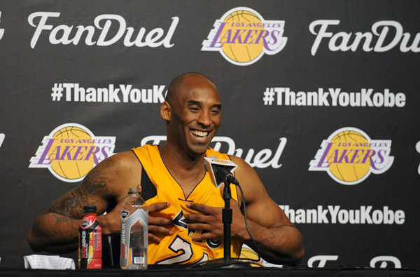 Kobe Bryant bids farewell to 20-year NBA career with a 60-point night