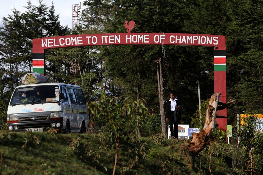 Training for Olympic glory in Kenyan town