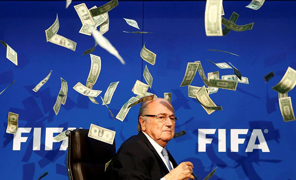 Blatter among ex-officials to enrich themselves - FIFA