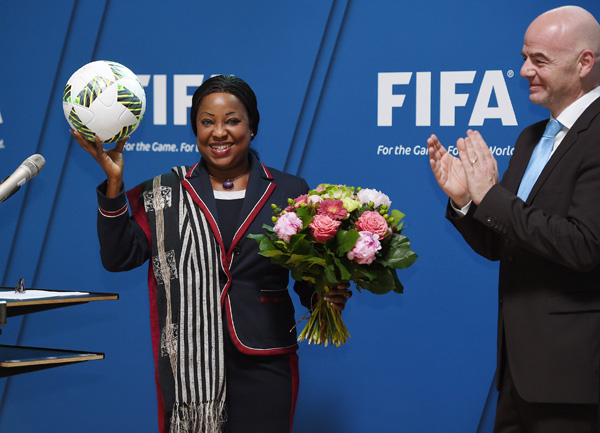 New FIFA number two Samoura gets down to work