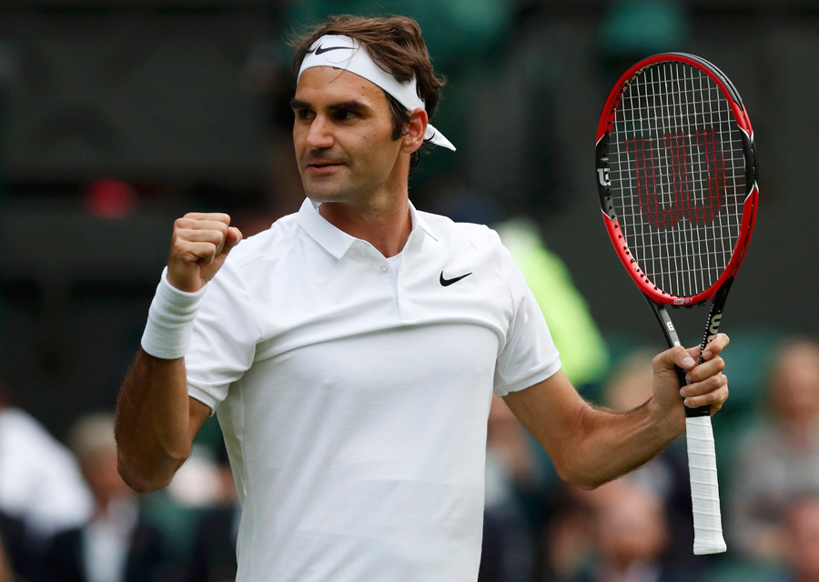 Federer beats Pella 3-0 in Wimbledon first round