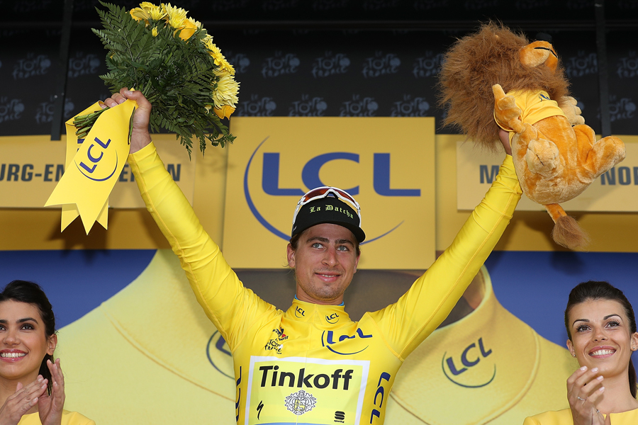 peter sagan yellow jersey