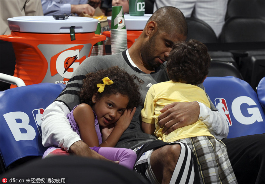 Tim Duncan Kid's - Celebs Kids