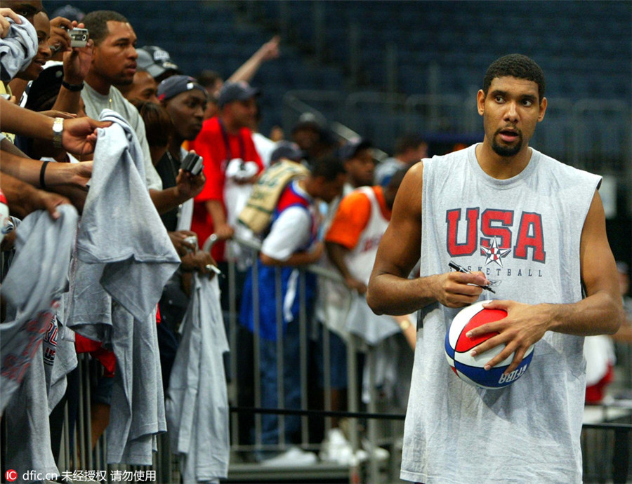 Tim Duncan announces retirement from NBA