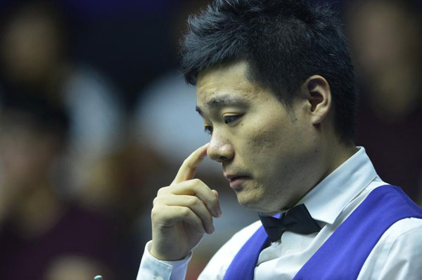 Home favorite Ding Junhui eliminated at 2016 Snooker World Open