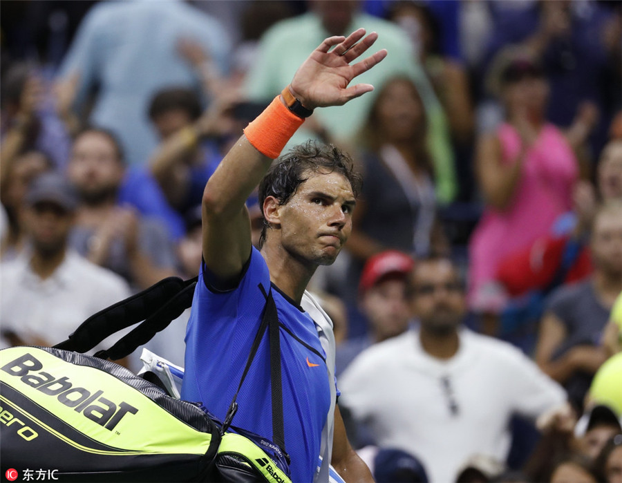 Nadal ousted after five-set US Open thriller