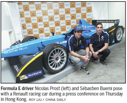 Formula E gears up for Hong Kong debut