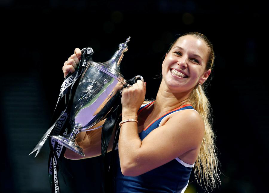 WTA debutante Cibulkova crowned, Vesnina and Makarova win doubles