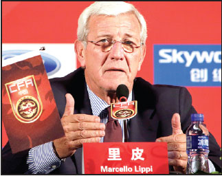 Lippi looking to light China's fire