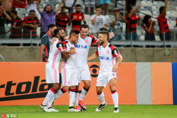 Flamengo cut gap at top of Brazilian Serie A