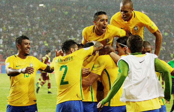 Brazil jump to second in FIFA rankings
