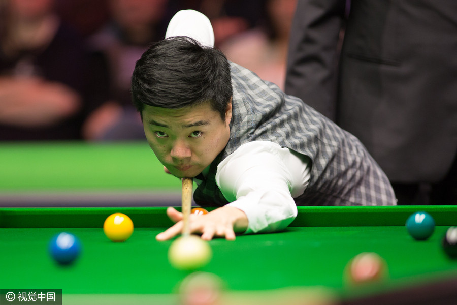 Ding crashes out of UK Championship