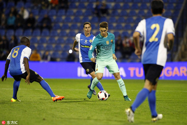 Barca unconvincing again on night of few Cup surprises