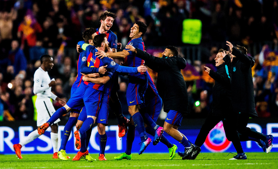 Barcelona Makes History With 6 1 Comeback Win Over Psg 1 Chinadaily Com Cn