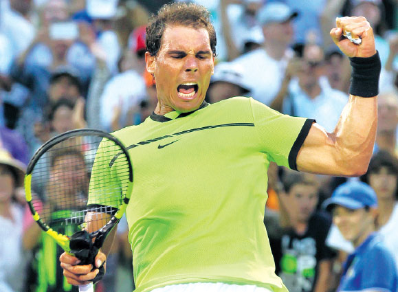 Rafa rallies for memorable mark