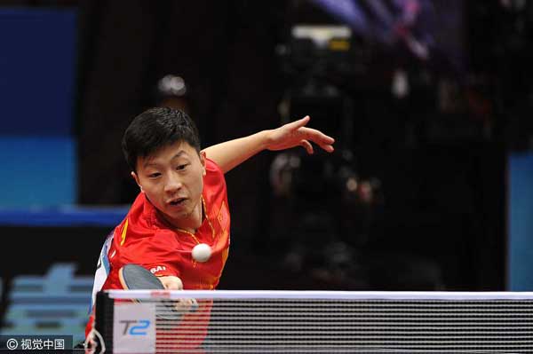 China's king of ping-pong suffers shock loss in Wuxi