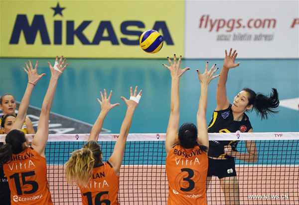 China's Zhu Ting claims first title with VakifBank at women's volleyball CL