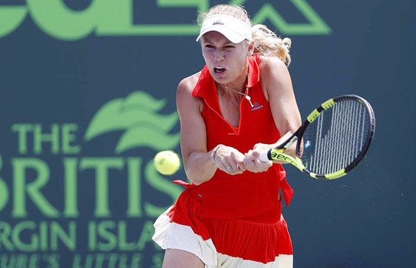 Injured Wozniacki drops out of Strasbourg