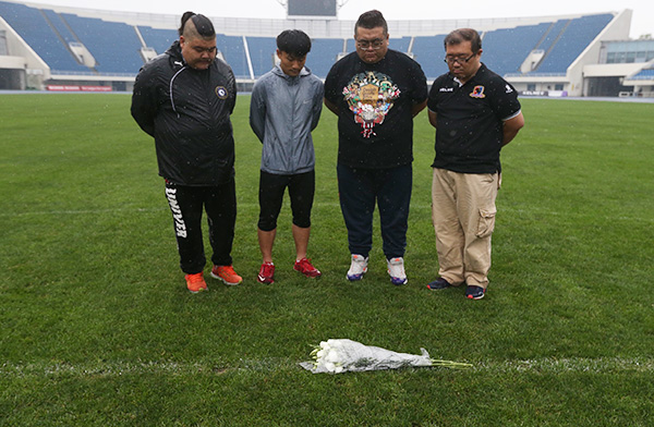 Tributes flow after soccer player's death