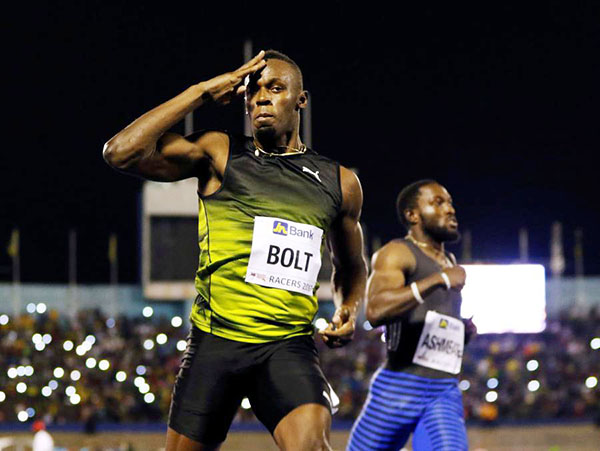 Bolt curious about who will replace him as fastest man