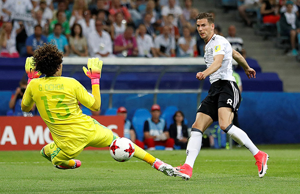 Experimental Germany beats Mexico 4-1 to reach Confed final