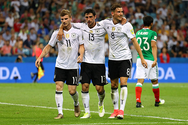 Experimental Germany beats Mexico 4-1 to reach Confed final
