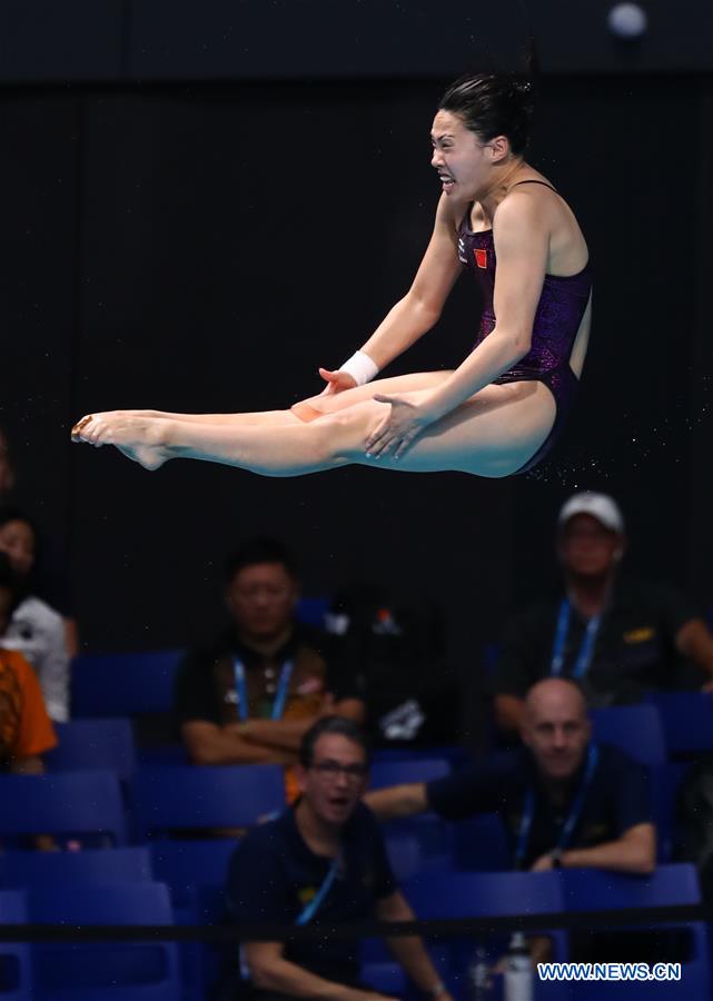 FINA Worlds: women's 3m springboard final of Diving