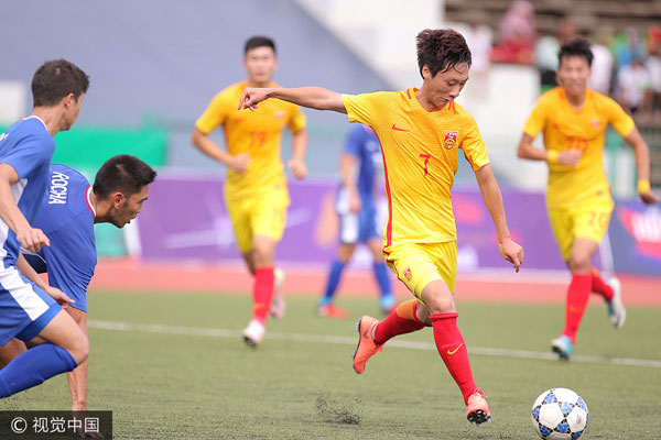 China beat Philippines 2-0 in AFC U23 Championship 2018 qualifiers
