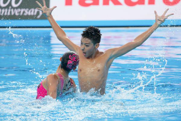 Team China showcases talents in mixed events at Worlds