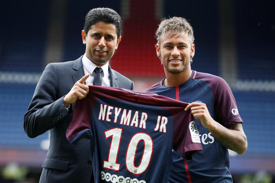 Not yet a great club, PSG signs big coup with Neymar