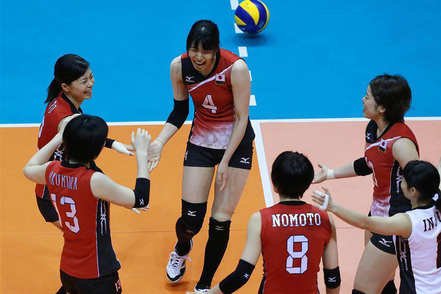 Japan advances to final of Asian Women's Volleyball Championship