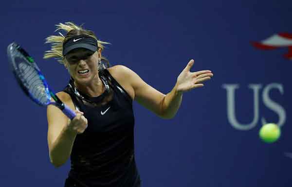 Sharapova downs Halep in return to US Open