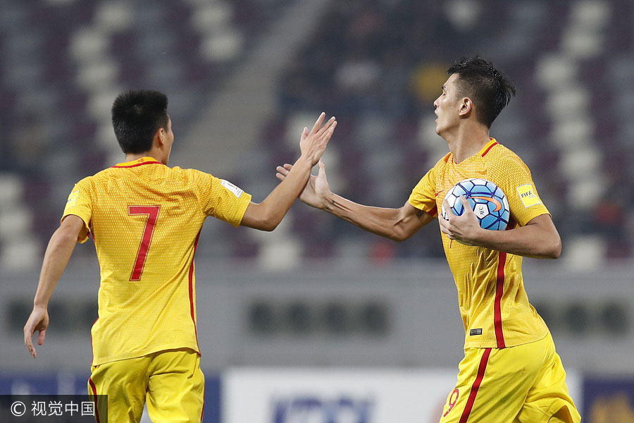 China beats Qatar, loses World Cup ticket