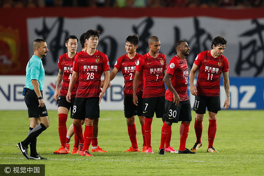 Shanghai beat Guangzhou on penalties for AFC Champions League semis
