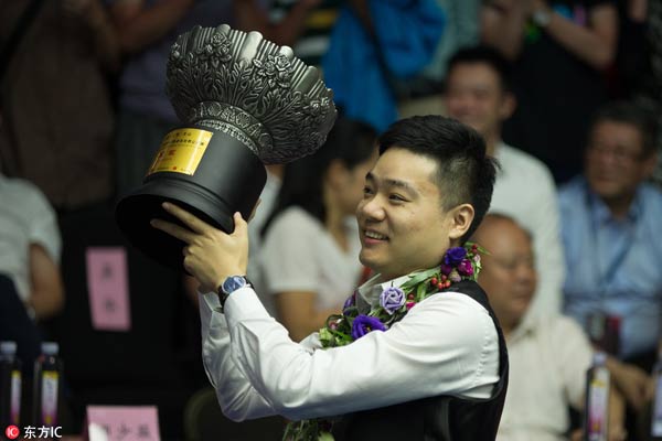 Northern udvikle Hæderlig Ding Junhui claims 13th ranking event title at 2017 Snooker World Open -  Sports - Chinadaily.com.cn