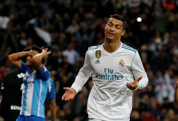 Ronaldo rescues Real at second attempt