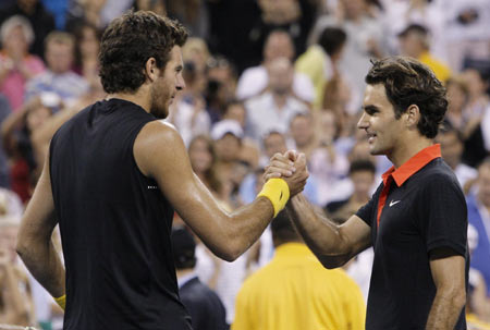 Federer stunned by del potro in US Open final