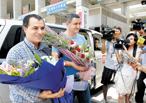 First batch of Universiade guests arrives
