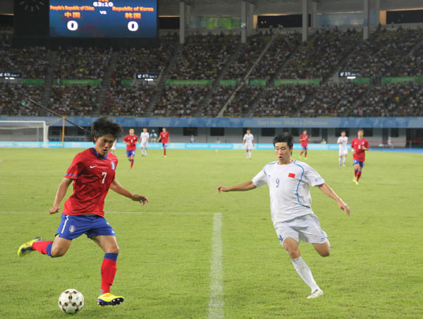 China reach last eight after scoreless stalemate