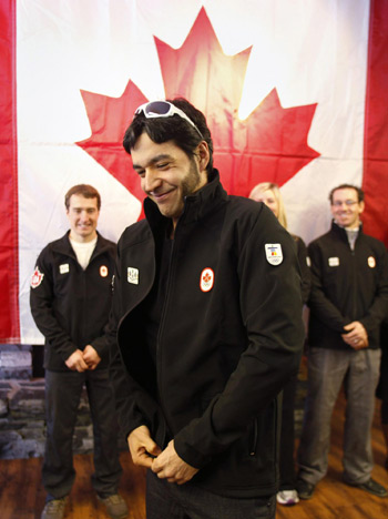 Dream comes true for blind skier McKeever