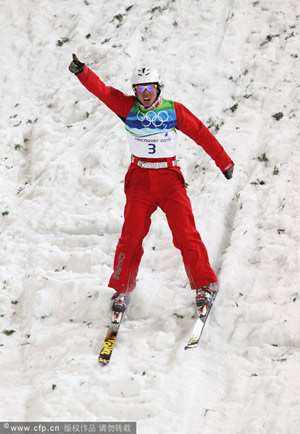 China's Jia leads in men's aerials qualifying