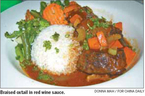 Lazy lunch with friends