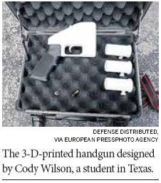 3-D-printed guns worry Europeans