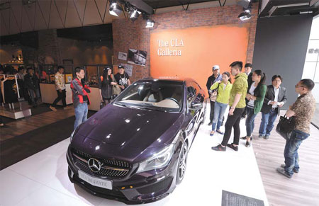 Mercedes-Benz CLA set to shine at Auto China 2014