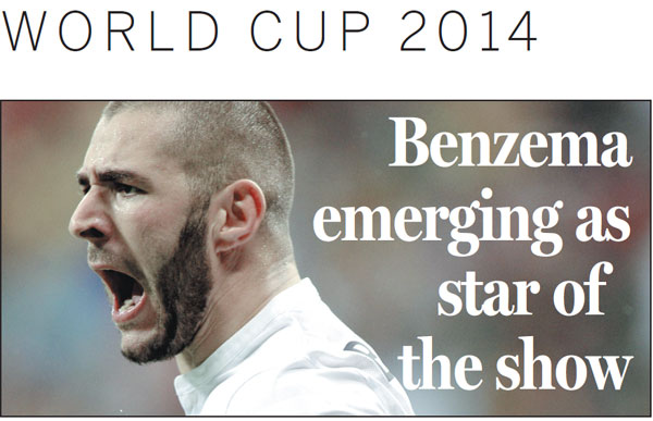 Benzema emerging as star of the show