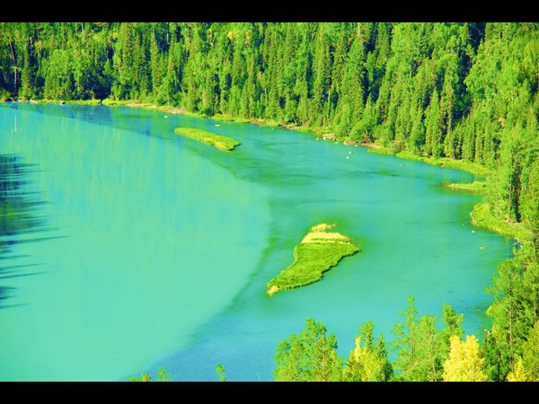 Ha'nasi nature reserve in Xinjiang