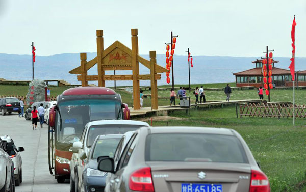 Gansu's Sunan boasts diversified scenic view