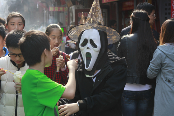 Halloween haunts China