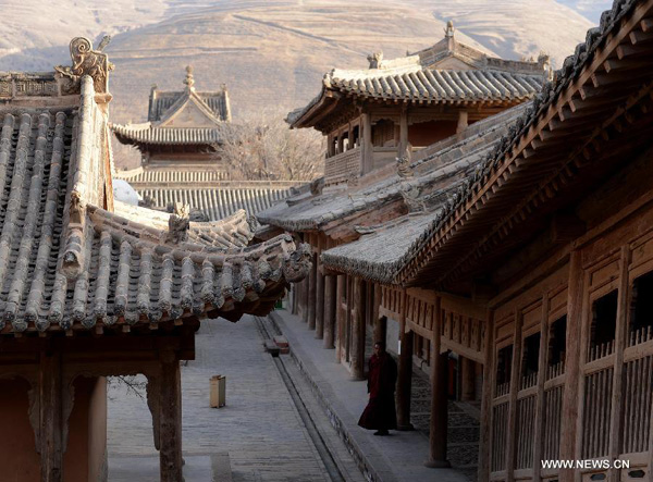 Qutan Temple in NW China